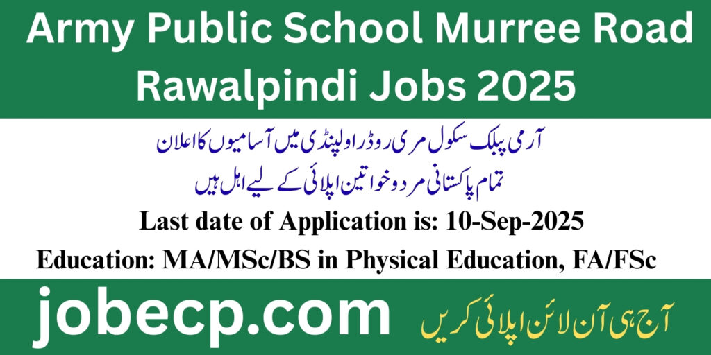 APS Rawalpindi Jobs 2025