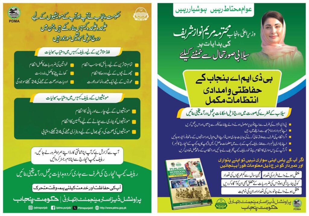 CM Punjab Flood Relief Program 2025